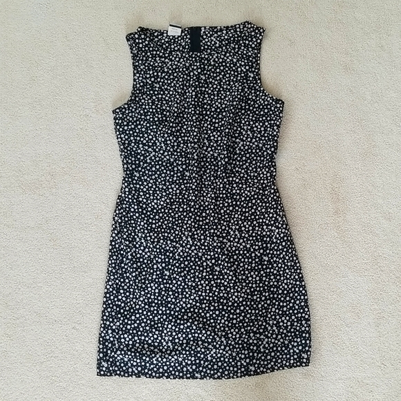 Knapp Studio Simple Black Flower Dress - Picture 1 of 2